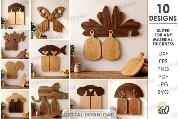 Creative Laser Cut Templates for Modern Home Decor
