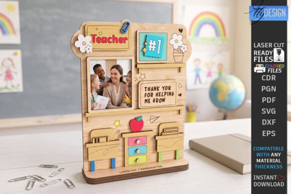 Teacher Appreciation Gift Laser Cut |CNC