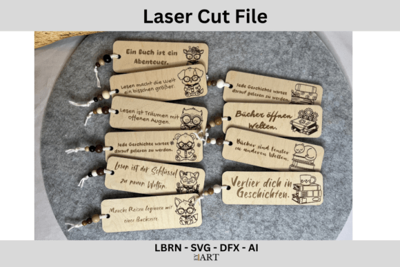 Unique Laser Cut Bookmarks: 18 Creative Designs for Gifts